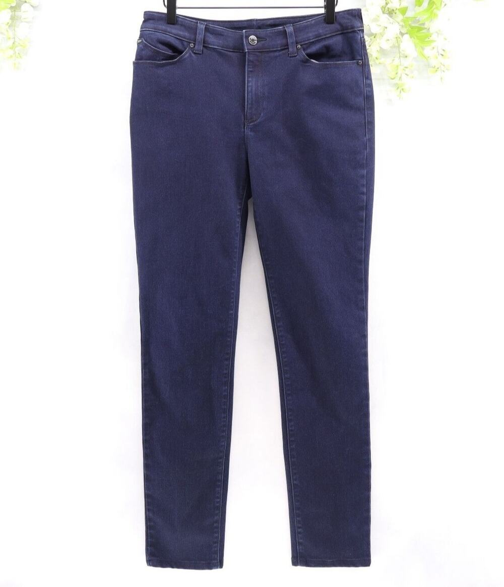 Armani Women's J18 Dahlia Stretch Blue Jeans Cotton Sz 31x31 Premium Denim